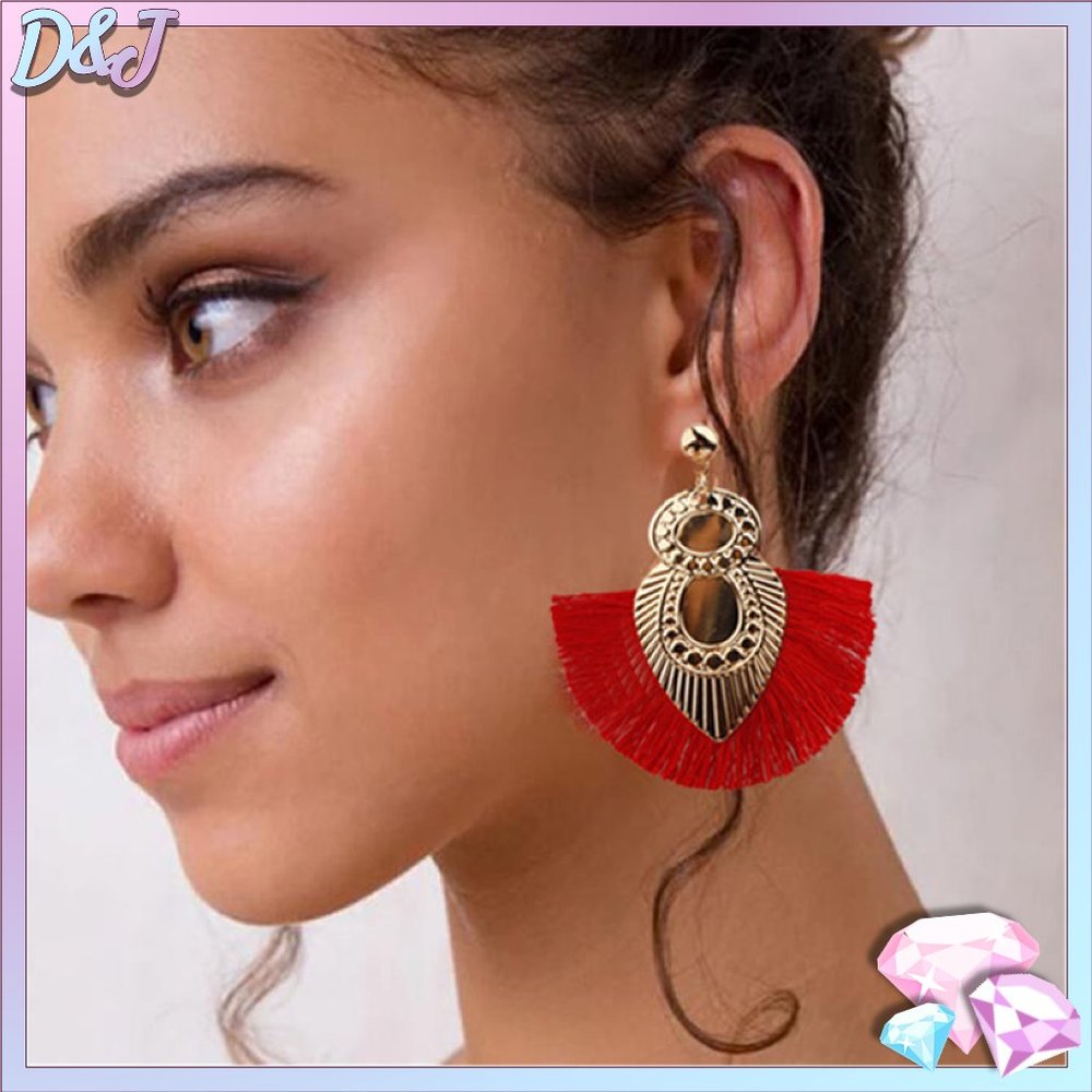 COPY - 💎✨ Boho Tassle Earrings - Picture 2 of 3